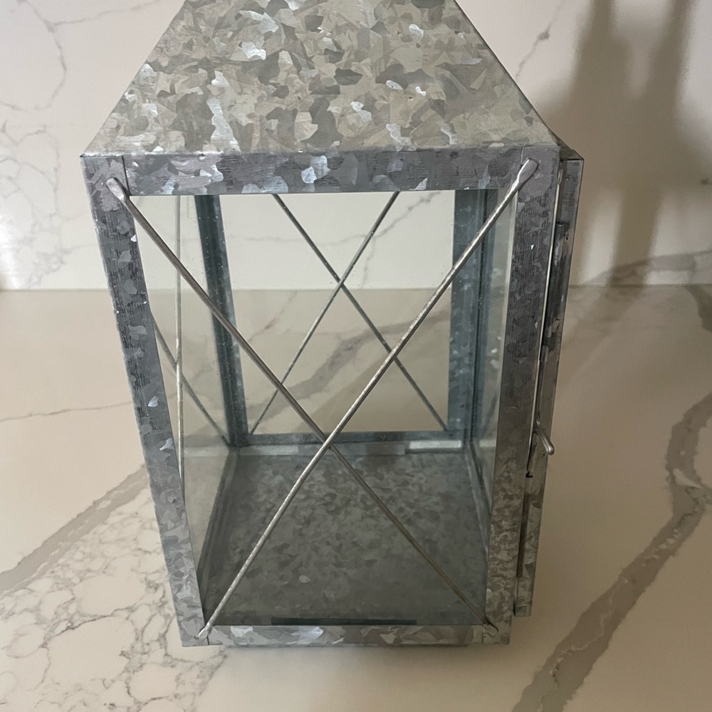Farmhouse Metallic Lantern Home Accent - Picture 5 of 9